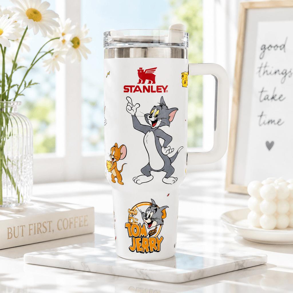 Classic Cat & Mouse Adventure Tumbler