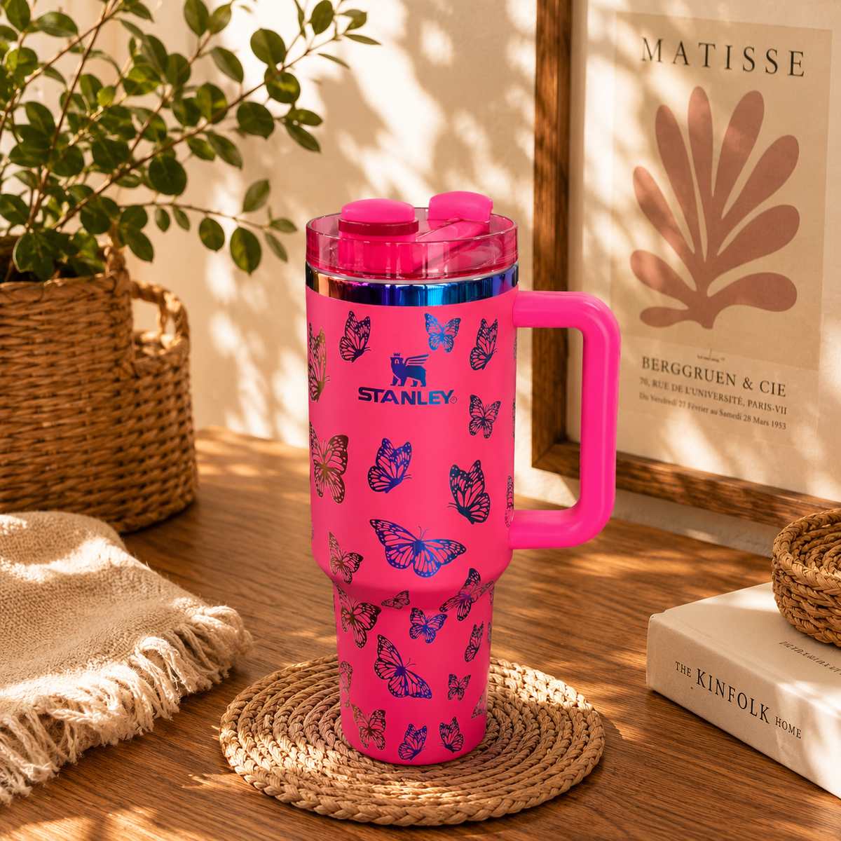 Golden Butterfly STANLEY Tumbler