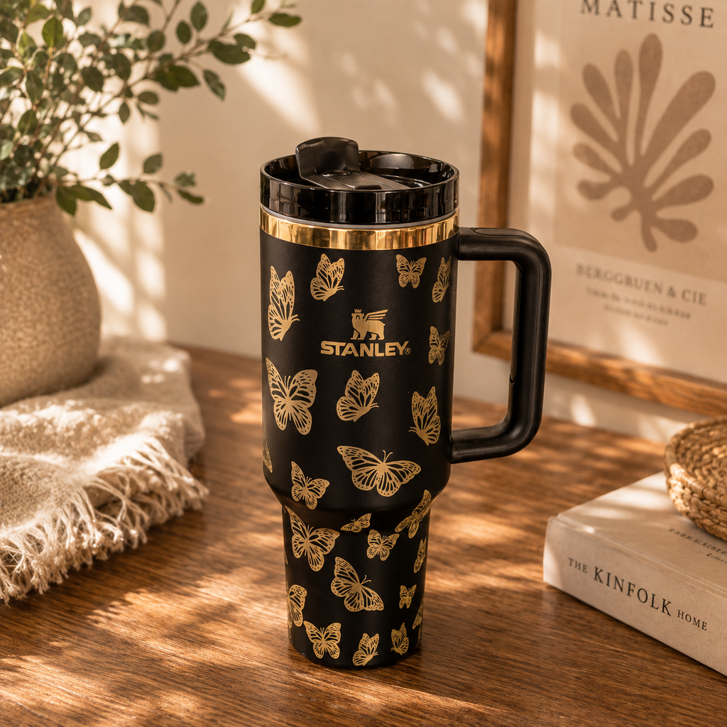 Golden Butterfly STANLEY Tumbler