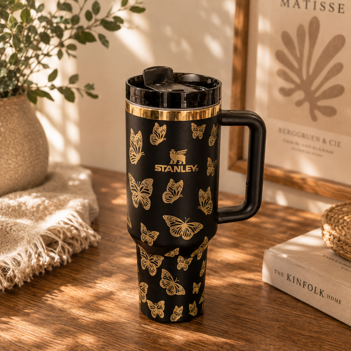 Golden Butterfly STANLEY Tumbler