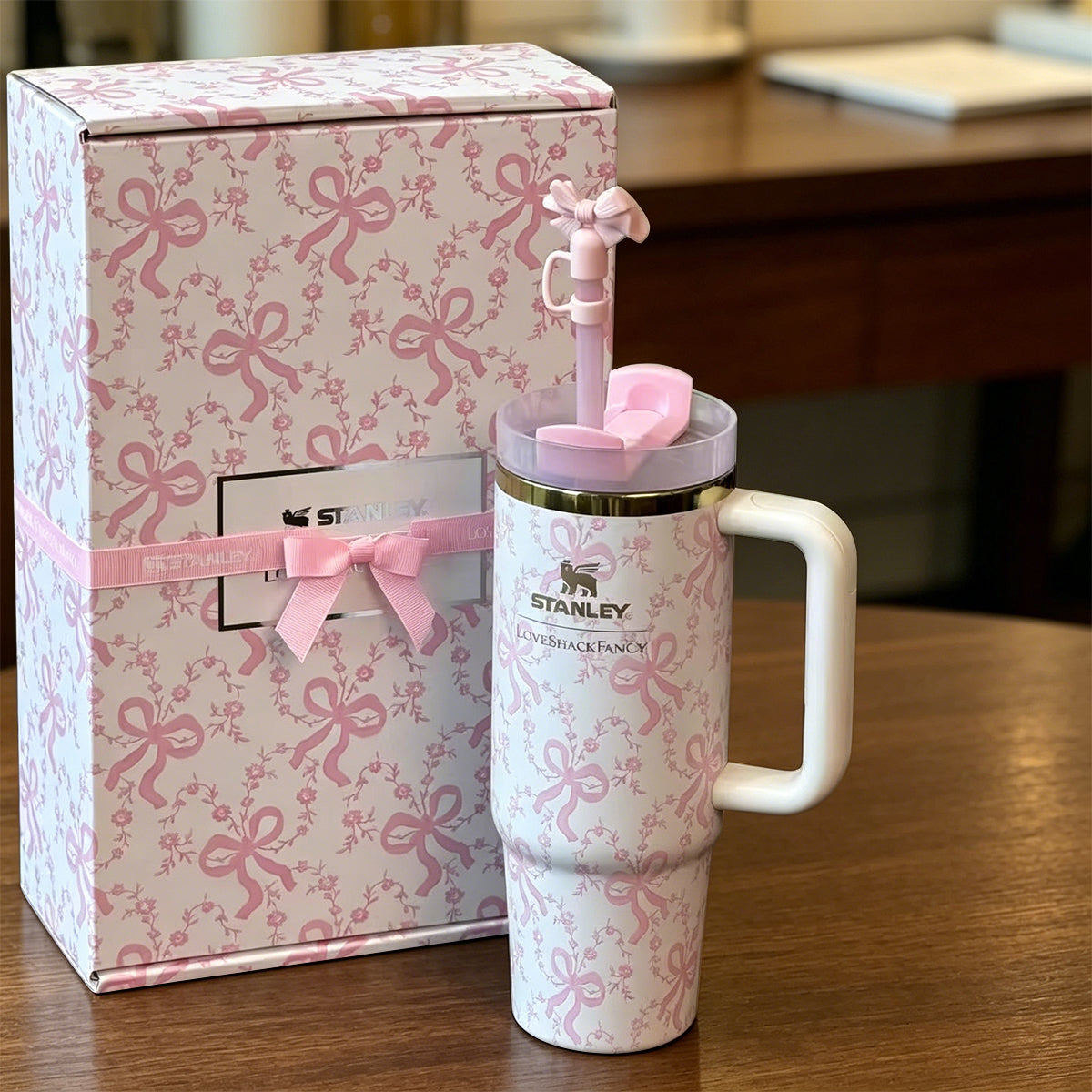 Ribbon Bloom Tumbler