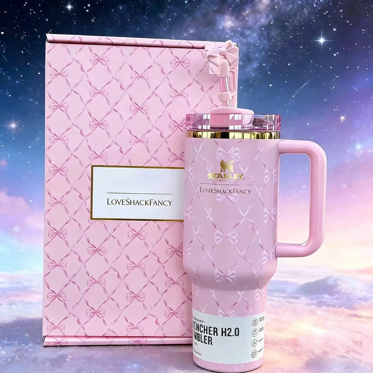Ribbon Bloom Tumbler