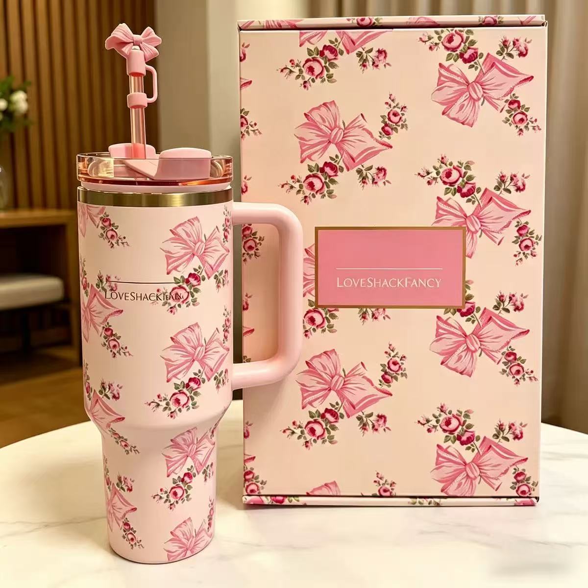 Stanley Pink Luxe Tumbler Set