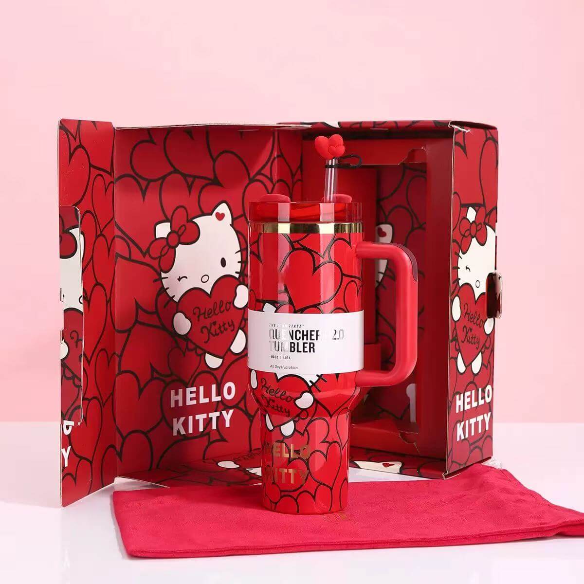 Kitty Love Tumbler Set